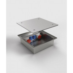 Bodensteckdosen 6522A-1-3-FR