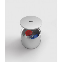 Bodensteckdosen 7012A-1-3-FR