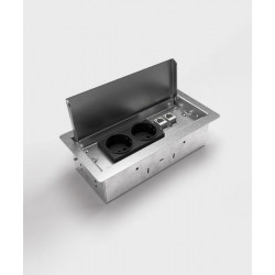 Bodensteckdosen 3303E-1-1-FR