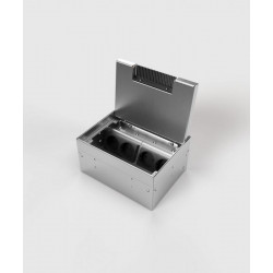 Bodensteckdosen 8904BB-2-0-FR
