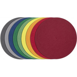 MUSIC HALL FELTMAT-DARK-RED